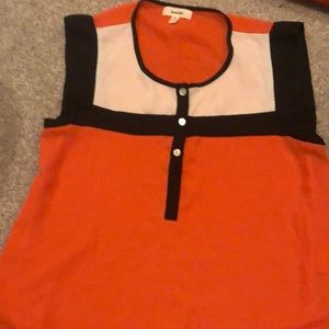 Meraki color block shirt size M